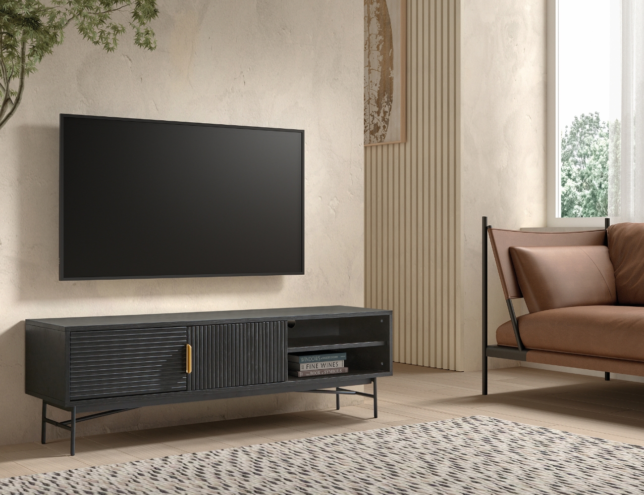 mueble-tv-dugar-home-TV325-ambiente